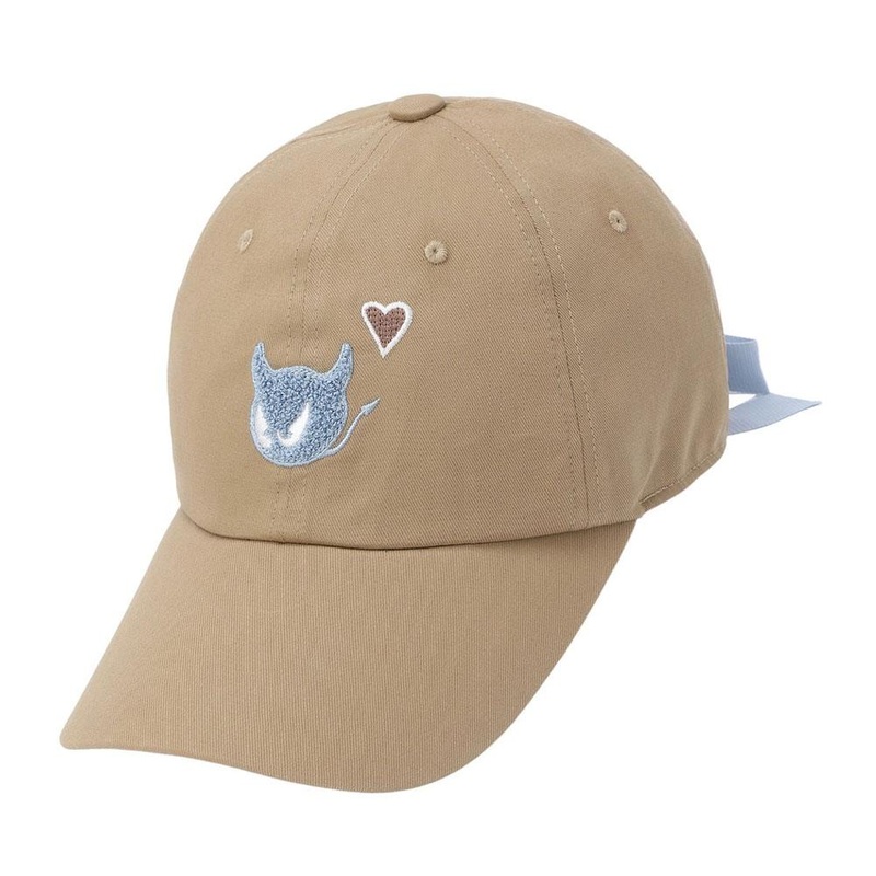 WAAC Waacky Point Ribbon Golf Cap Brown – 23 Women One Size Fits All