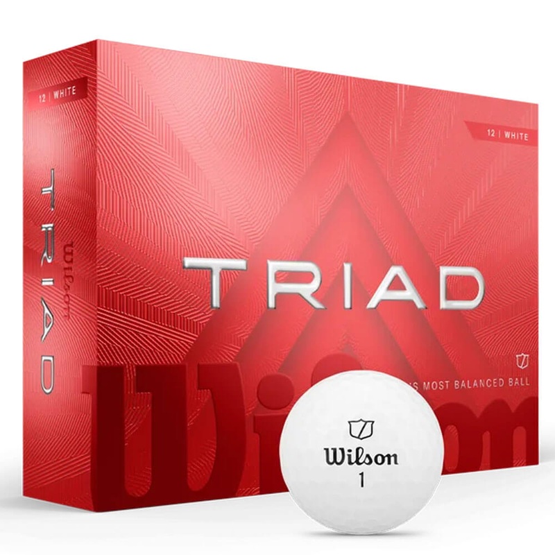 Wilson Triad Golf Balls 1 Dozen White