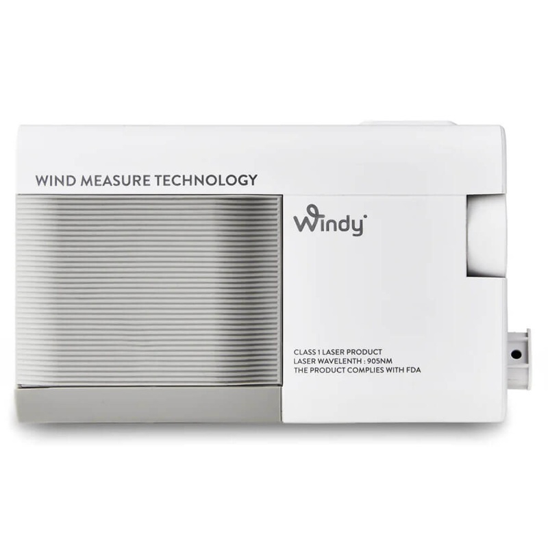CaddyTalk Windy Laser Rangefinder – 25 White