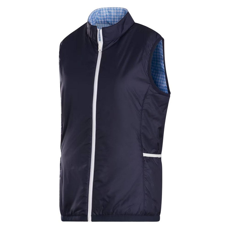 FootJoy Insulated Reversible Golf Vest Navy – FA23 Women X-Small