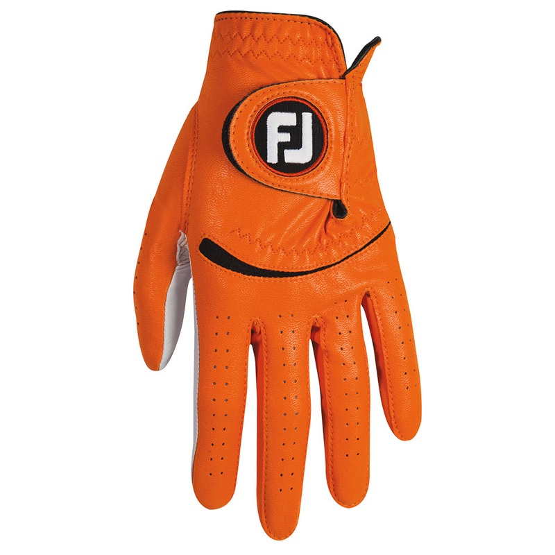 FootJoy Spectrum Golf Glove Orange – 22 Men Fit to Left Hand Regular Medium