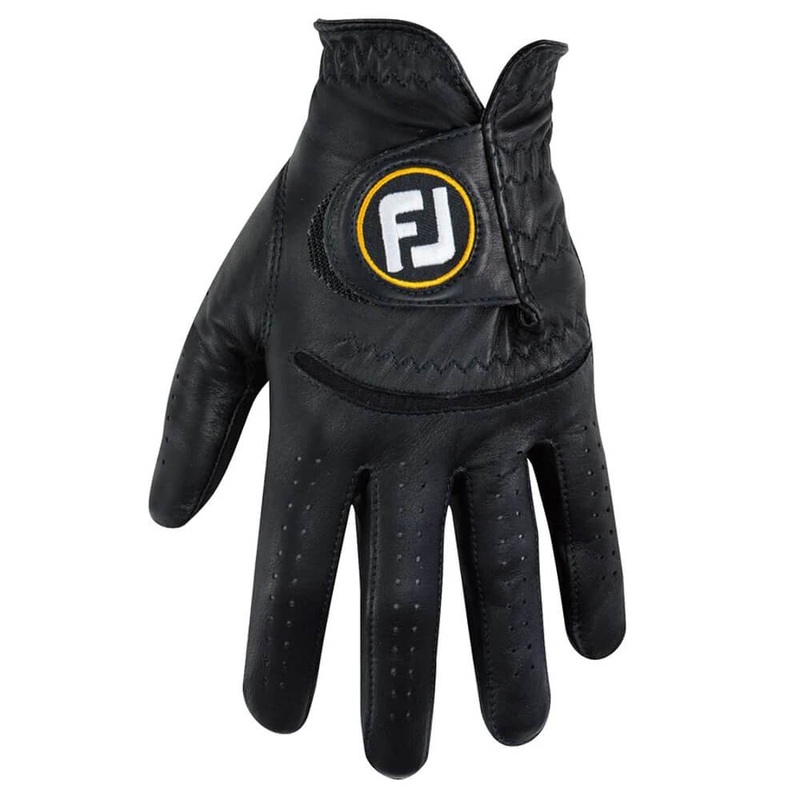 FootJoy StaSof Golf Glove Prior Generation Black – 22 Men Fit to Left Hand Regular Small