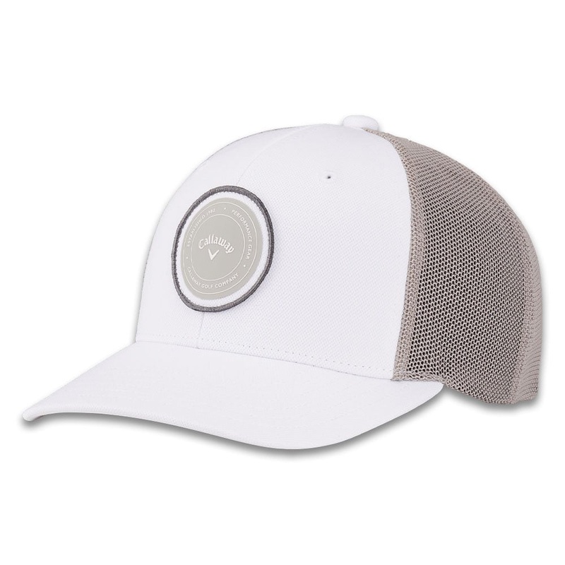 Callaway Playing Through Trucker Golf Cap White – 24 Men Adjustable