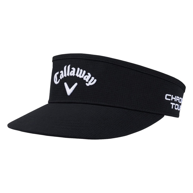Callaway Tour Authentic High Crown Golf Visor Black – 24 Men One Size Fits All