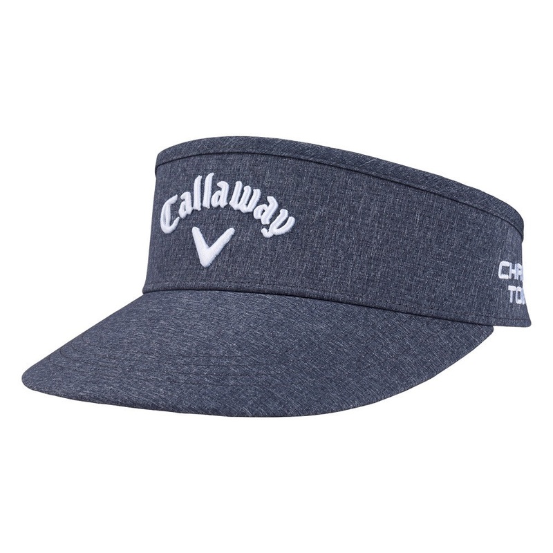 Callaway Tour Authentic High Crown Golf Visor Charcoal – 24 Men One Size Fits All