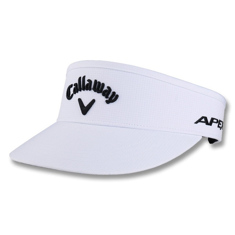 Callaway Tour Authentic High Crown Golf Visor White – 23 Men One Size Fits All