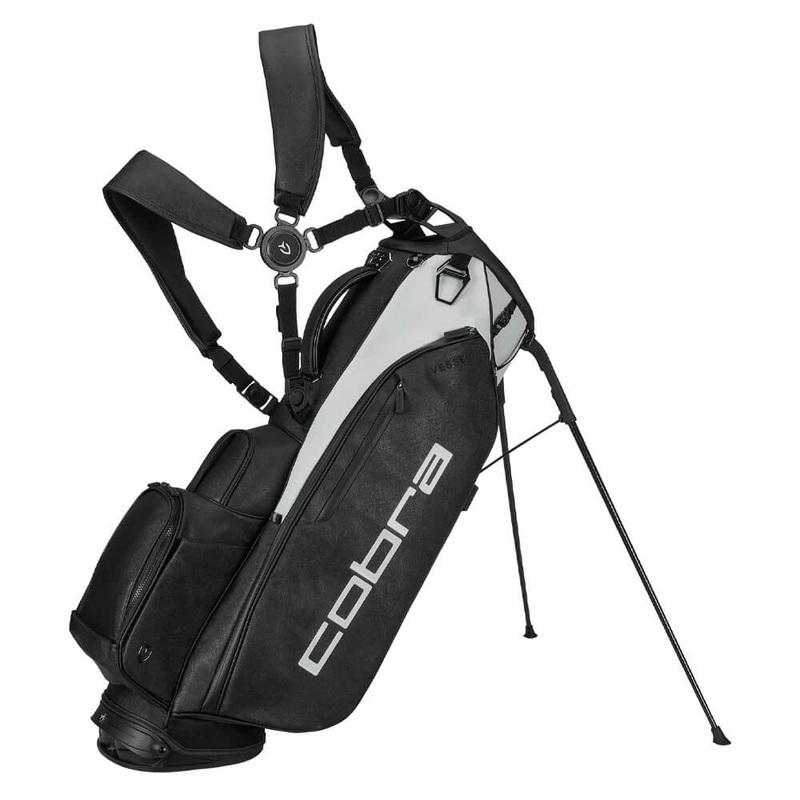 Cobra X Vessel Player Tour Stand Bag – 25 Black/Gray