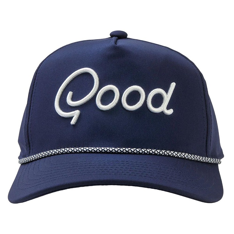 GoodGood Golf Ideal Rope Golf Cap Navy/White – 24 Men One Size Fits All