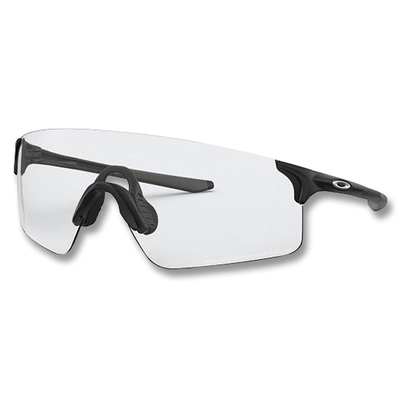 Oakley EVZero Blades Sunglasses Matte Black Clear to Black Iridium Photochromic
