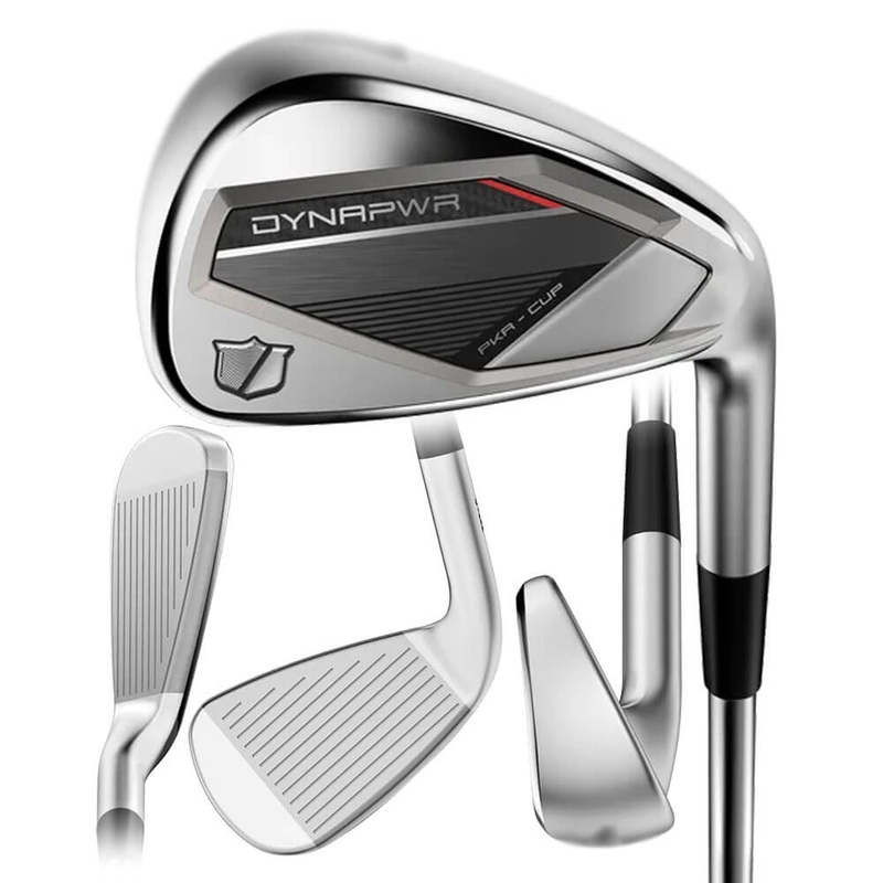 Wilson DYNAPWR Iron Set – 25 Men Right – 5-PW & GW KBS Max Ultralight Steel – Regular