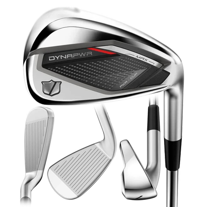 Wilson DYNAPWR Max Iron Set – 25 Men Right – 5-PW & GW KBS Max HL Steel – Regular