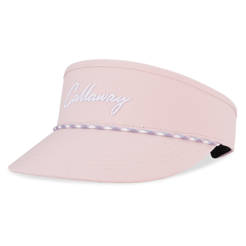 Callaway Birdie Putt Rope Golf Visor Pink – 25 Men One Size Fits All