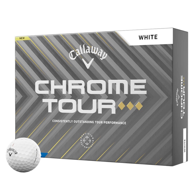 Callaway Chrome Tour Triple Diamond Golf Balls 1 Dozen White