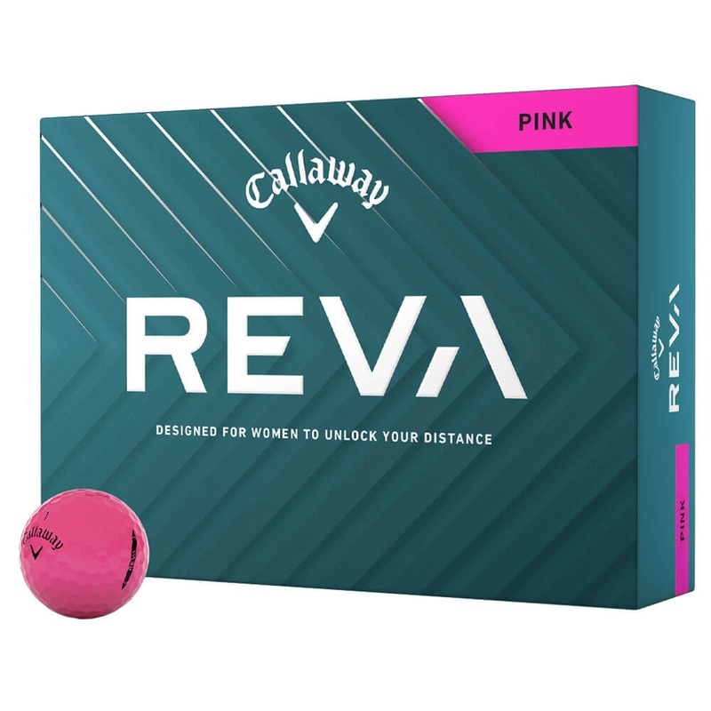 Callaway Reva Golf Balls Women 1 Dozen Pink