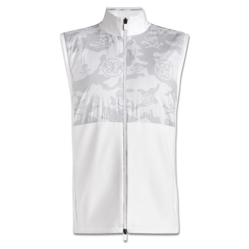 Gfore Exploded Stretch Tech Interlock Performer Golf Vest Snow – SP24 Men Small