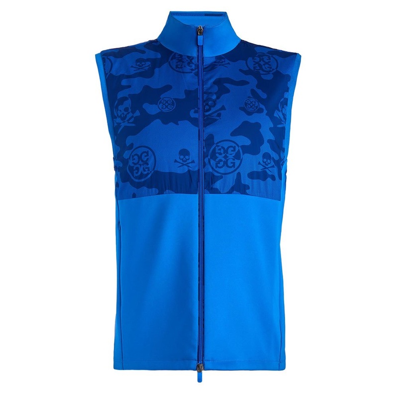 Gfore Exploded Stretch Tech Interlock Performer Golf Vest Surf – SP24 Men Small
