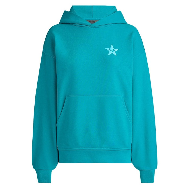Gfore LA Oversized French Terry Hoodie Golf Jacket Emerald – SP24 Women X-Small