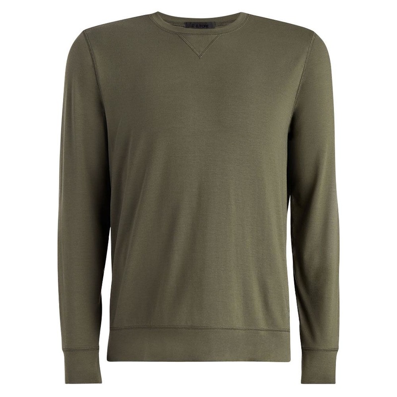 Gfore Luxe Crewneck Mid Layer Golf Sweater Isle – SP24 Men Small