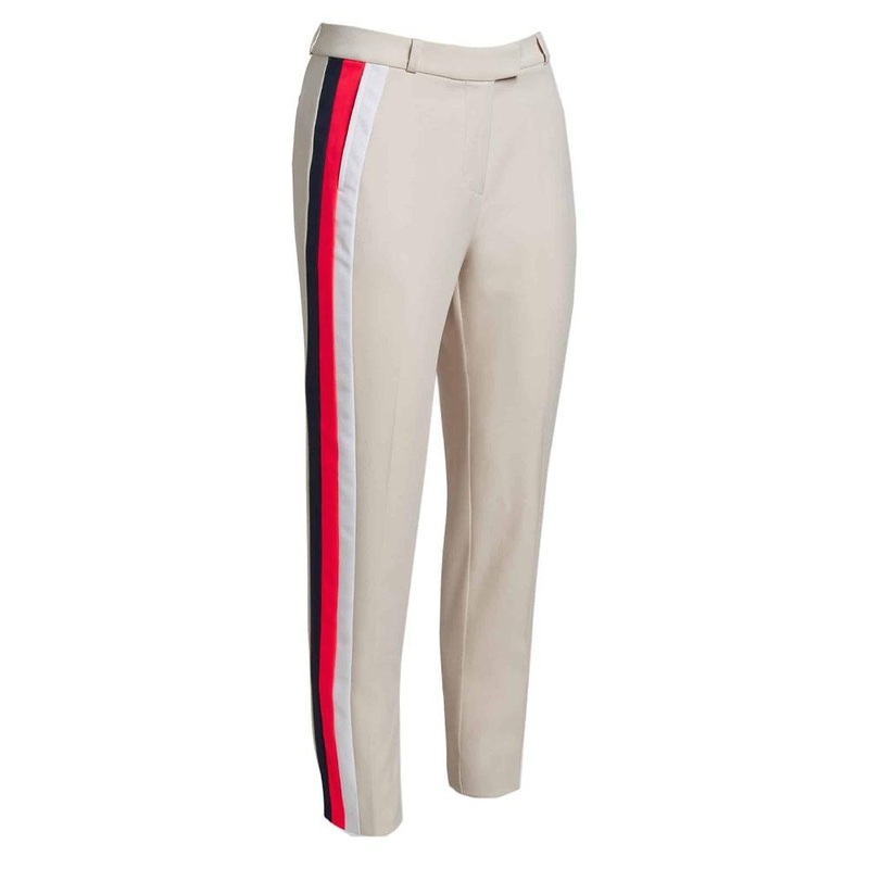 Gfore Side Stripe Golf Pants Stone/Birdie – FW22 Women 0