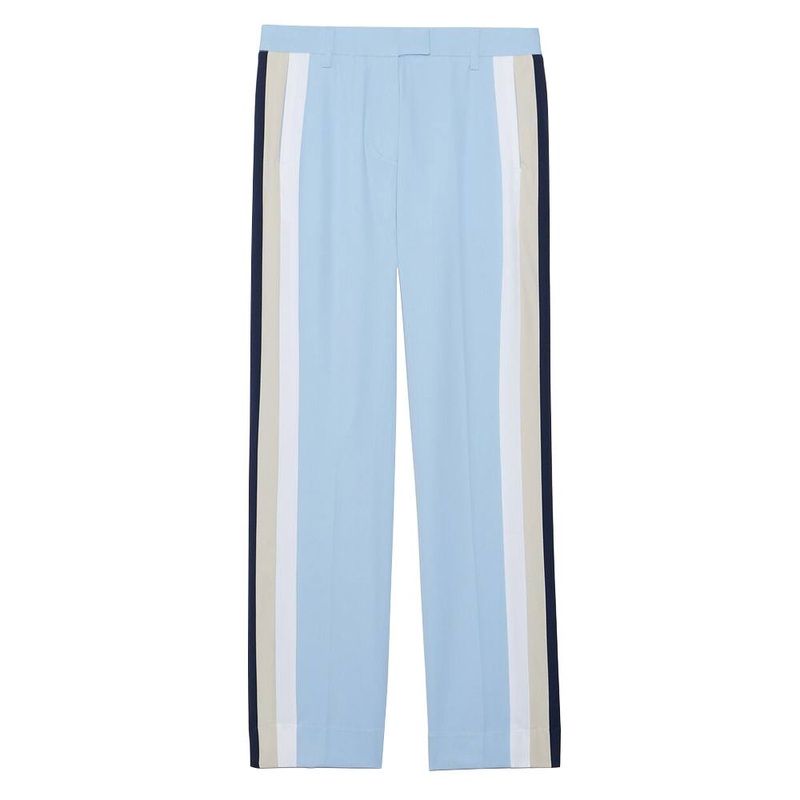 Gfore Side Stripe Luxe 4-Way Stretch Twill Golf Pants Sky – SP23 Women 0