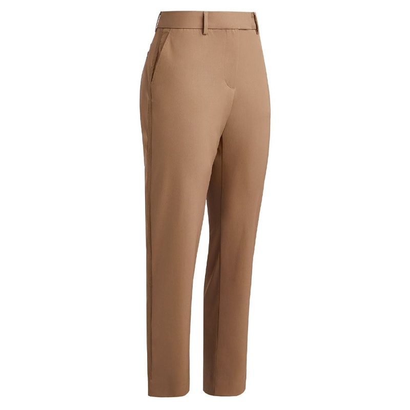Gfore Stretch Tech Twill Mid Rise Straight Leg Golf Pants Fawn – FA23 Women 0