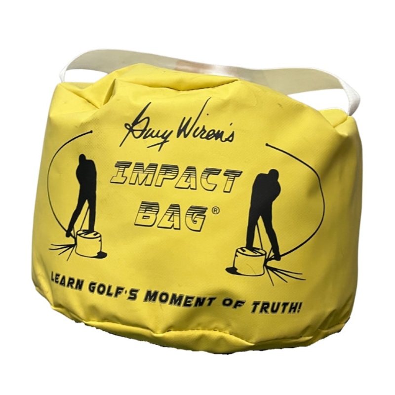 Golf Training Aid Golf Impact Bag by Dr. Gary Wiren
