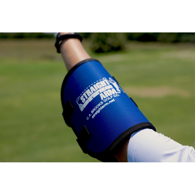 Golf Training Aid Straight Arm Golf Trainer BLUE (LARGE/XL)