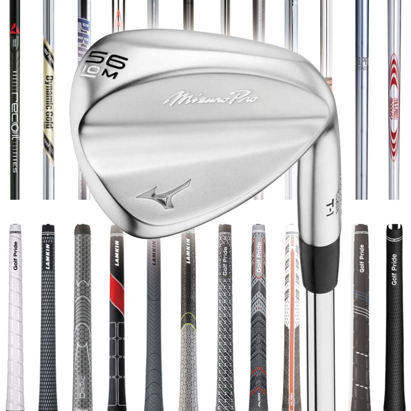 Mizuno Pro T1 White Satin Custom Wedge