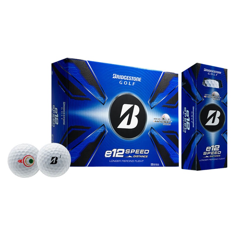 Bridgestone e12 Speed Golf Balls 1 Dozen White