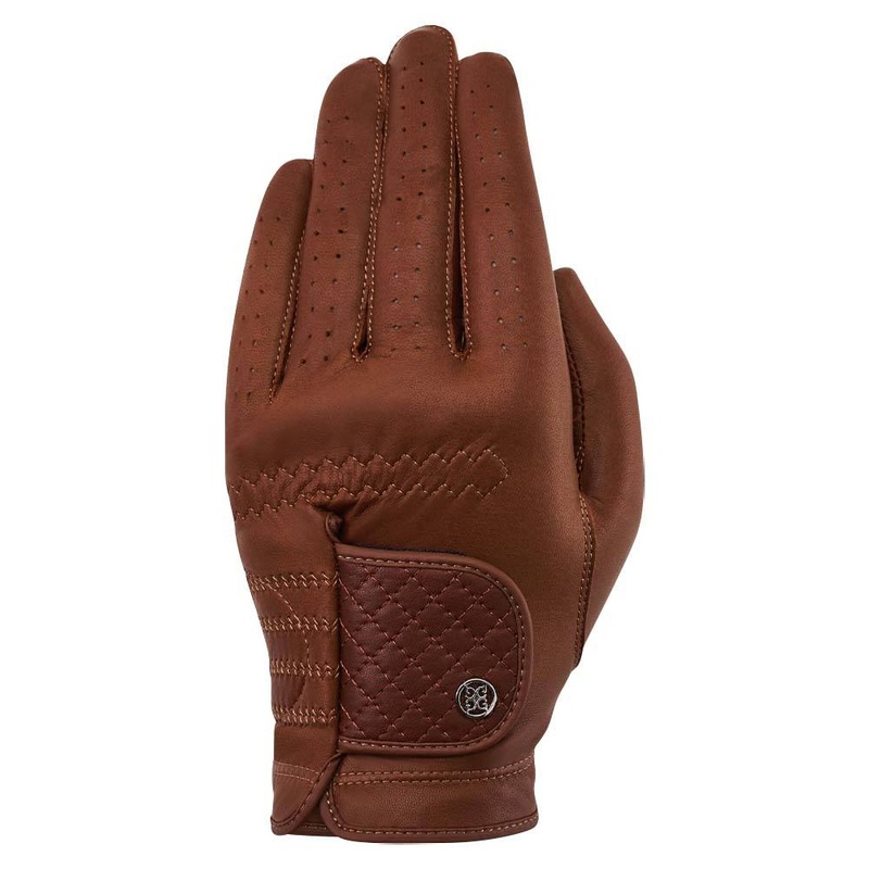 Gfore Quilted Tab Golf Glove Congac – FA23 Men Fit to Left Hand Medium