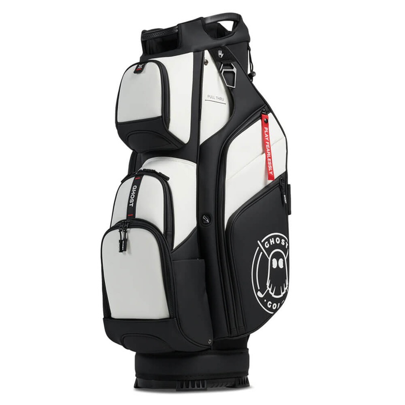 Ghost Golf GT-14 Oreo Cart Bag – 25 White/Black