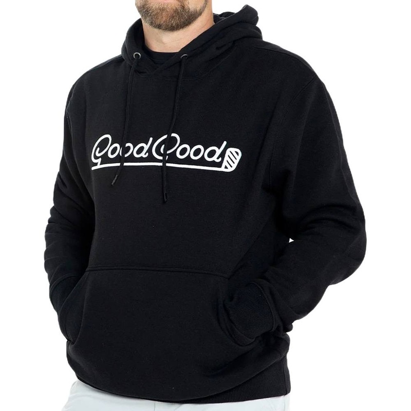 GoodGood Golf Elite Fleece Hoodie Golf Jacket Black – 24 Men Small