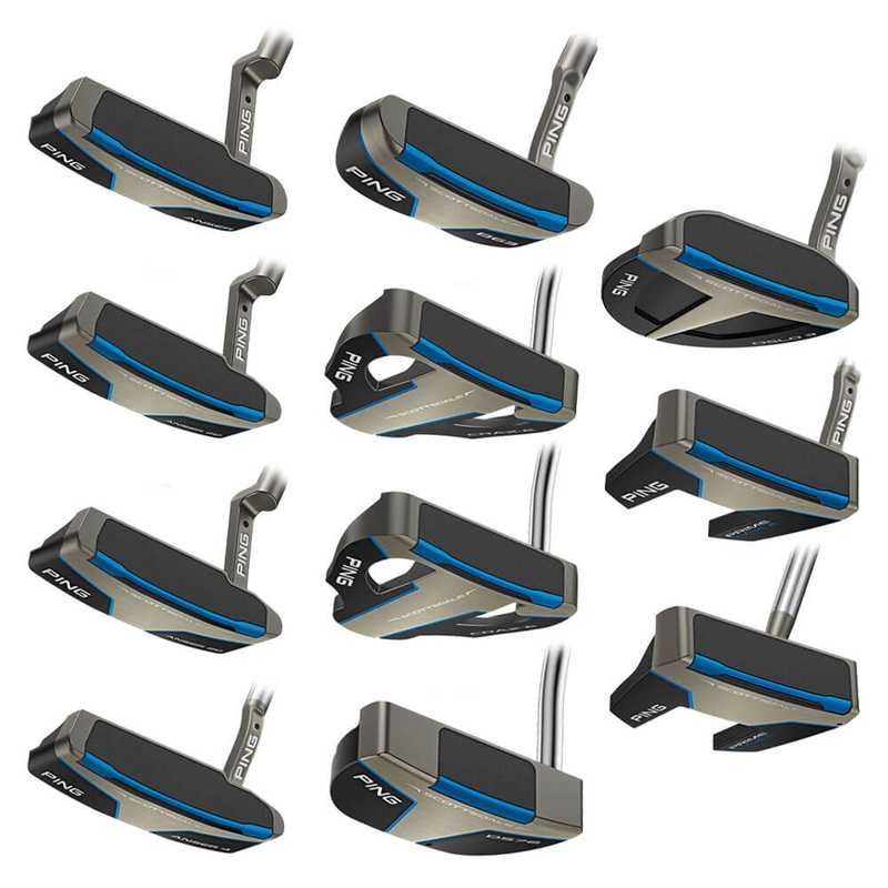 PING Scottsdale Putter – 25 Right – Anser 33 PING SuperStroke Tour 2.0 PT Blue