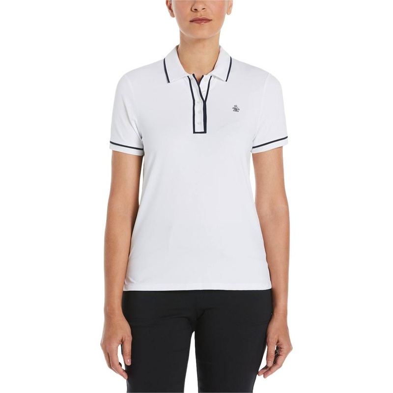 Original Penguin Performance Veronica Golf Polo Bright White – SS24 Women X-Small