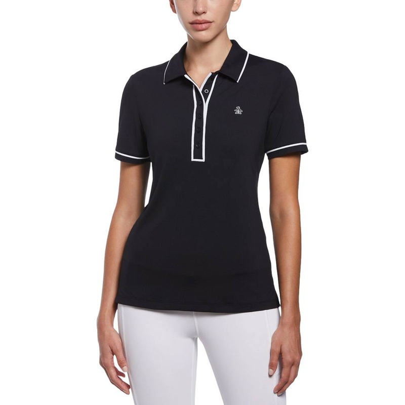 Original Penguin Performance Veronica Golf Polo Caviar – SS24 Women X-Small