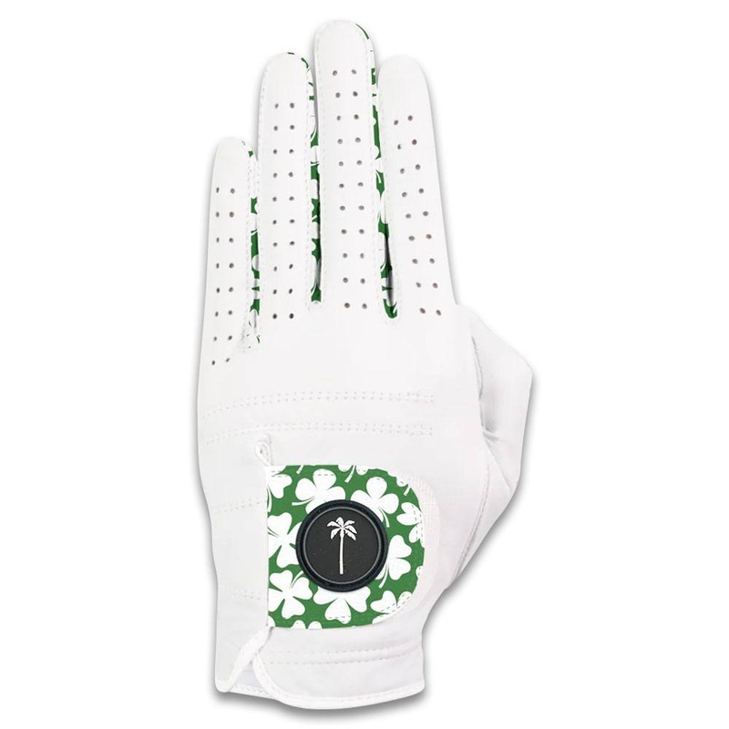 Palm Golf Lucky Golf Glove White – 24 Men Fit to Left Hand Small
