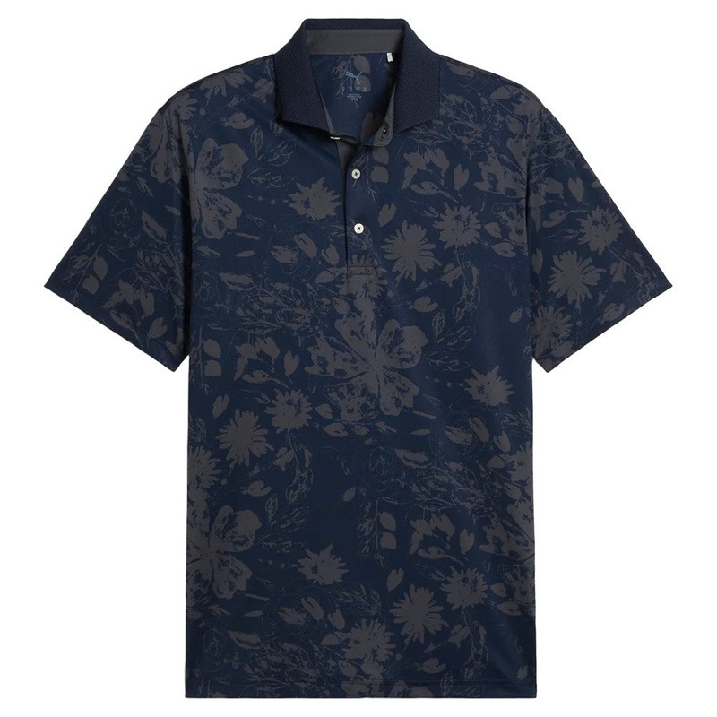 PUMA MATTR Rose Golf Polo Blue – SS25 Men Small