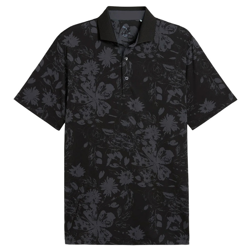 PUMA MATTR Rose Golf Polo Puma Black/Strong Gray – SS25 Men Small