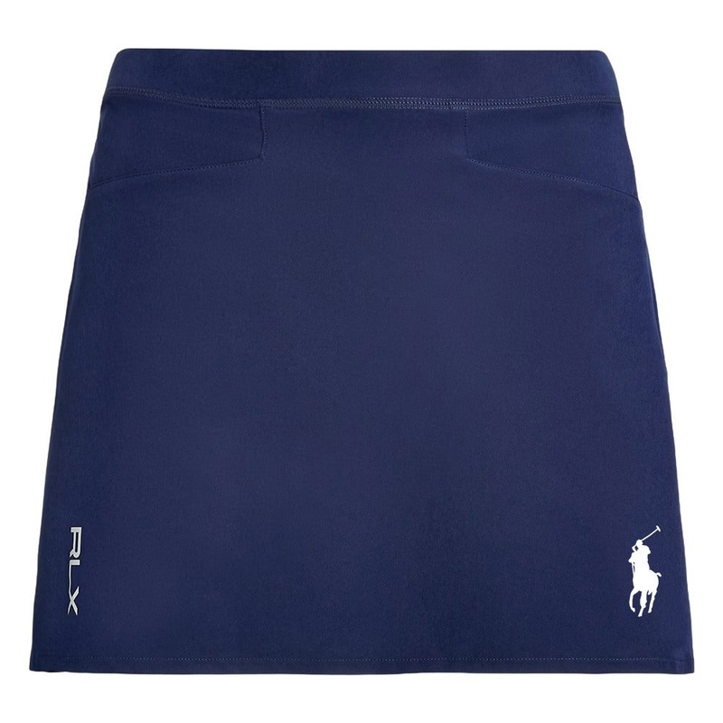 Ralph Lauren Aim 4-Way Stretch 15″ Solid Golf Skort Refined Navy – FW24 Women X-Small