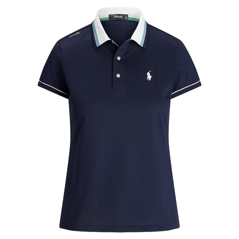 Ralph Lauren Tour Pique Val Golf Polo Ceramic Refined Navy – FW24 Women X-Small