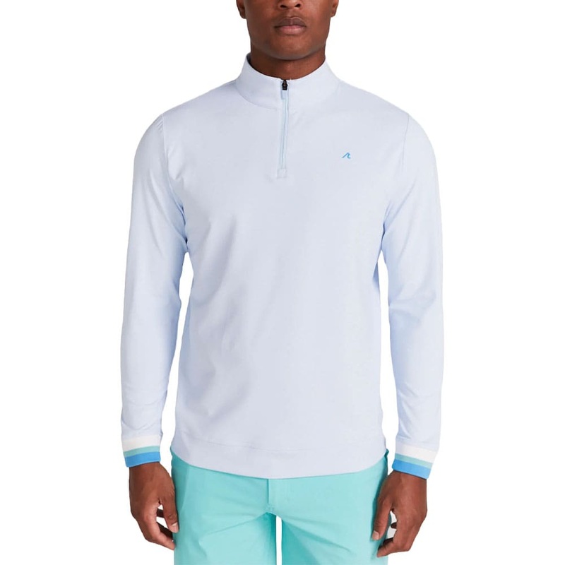 Redvanly Hayden Quarter Zip Golf Pullover Breeze – SS24 Men Small