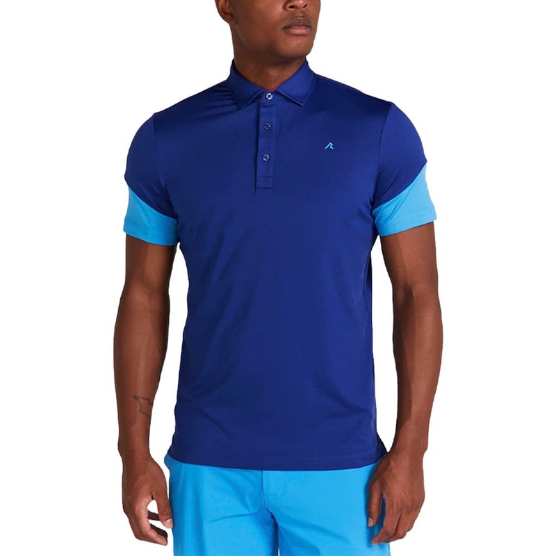 Redvanly Riley Golf Polo Mazarine Blue – SS24 Men Small