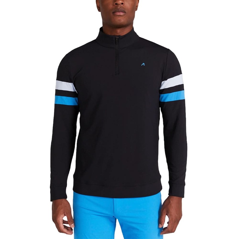 Redvanly Wilson 1/4 Zip Golf Pullover Tuxedo – SS24 Men Small