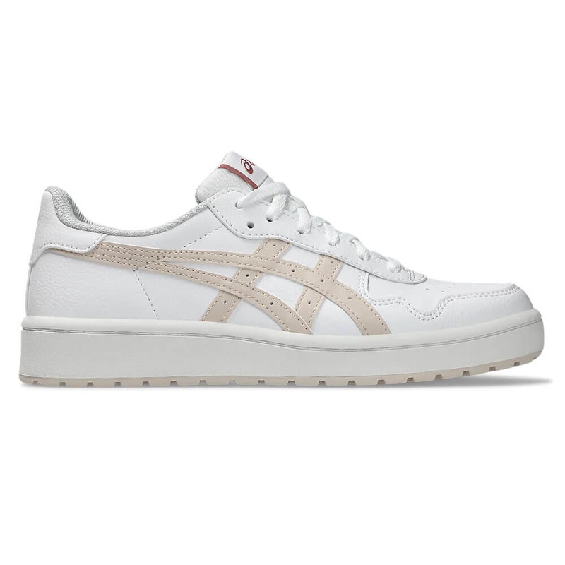ASICS Japan S Spikeless Golf Shoes White/Mineral Beige – 25 Women Medium 6