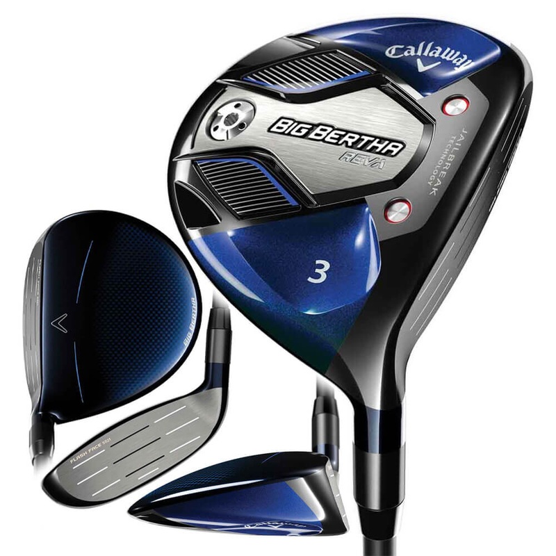Callaway Big Bertha Reva Fairway Wood – 20 Women Right – 5 – 18 Callaway RCH Ladies Graphite – Ladies