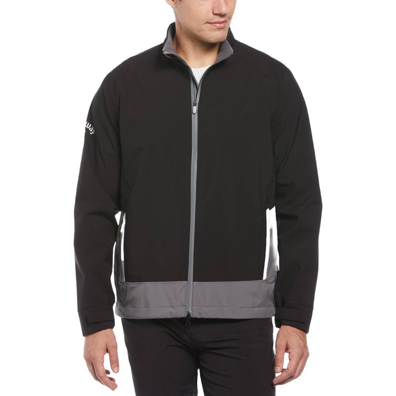 Callaway Premium Full-Zip Waterproof Stormguard Golf Jacket Caviar – SS25 Men Small