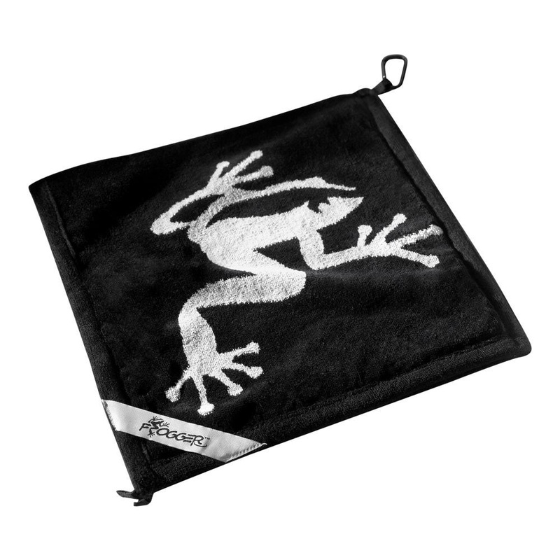 Frogger Golf Amphibian Tour Towel Black