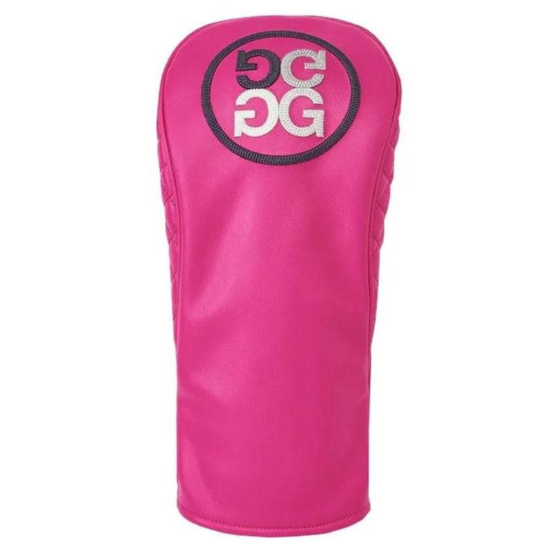 Gfore Tonal Circle G’s Velour Lined Driver Headcover Day Glo Pink