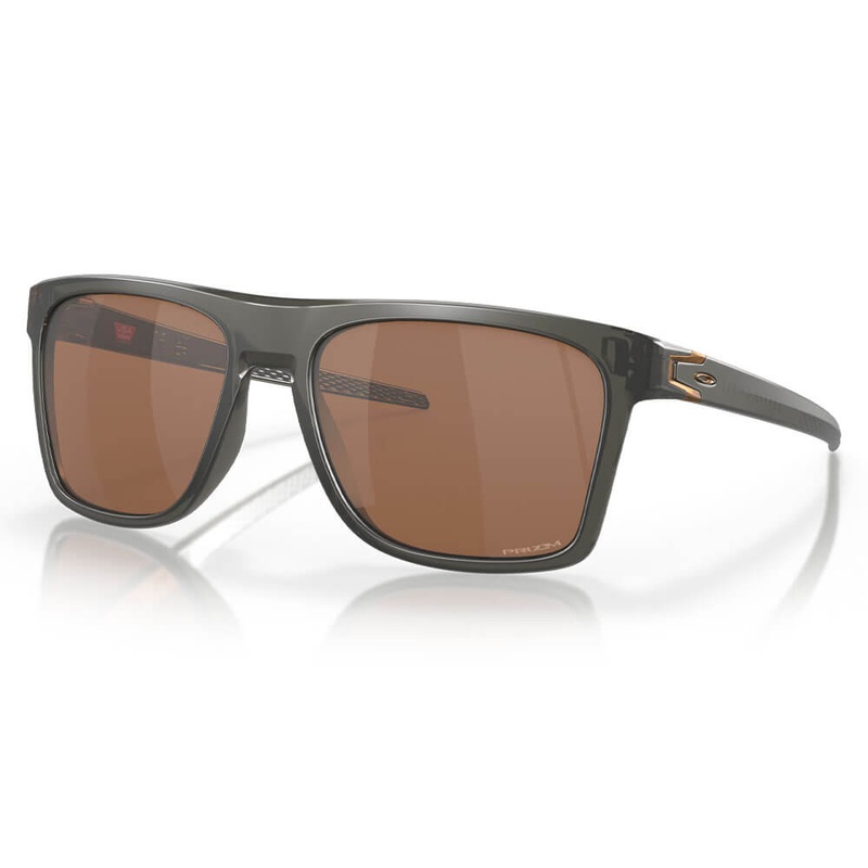 Oakley Leffingwell Sunglasses Matte Gray Smoke Prizm Tungsten
