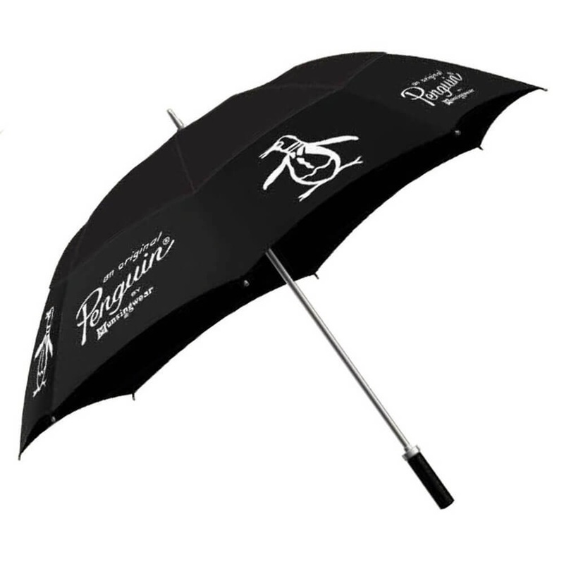 Original Penguin Pete Golf Umbrella Caviar